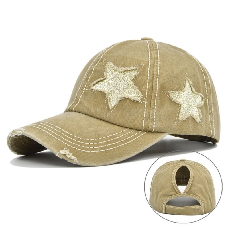 Star Print Cap