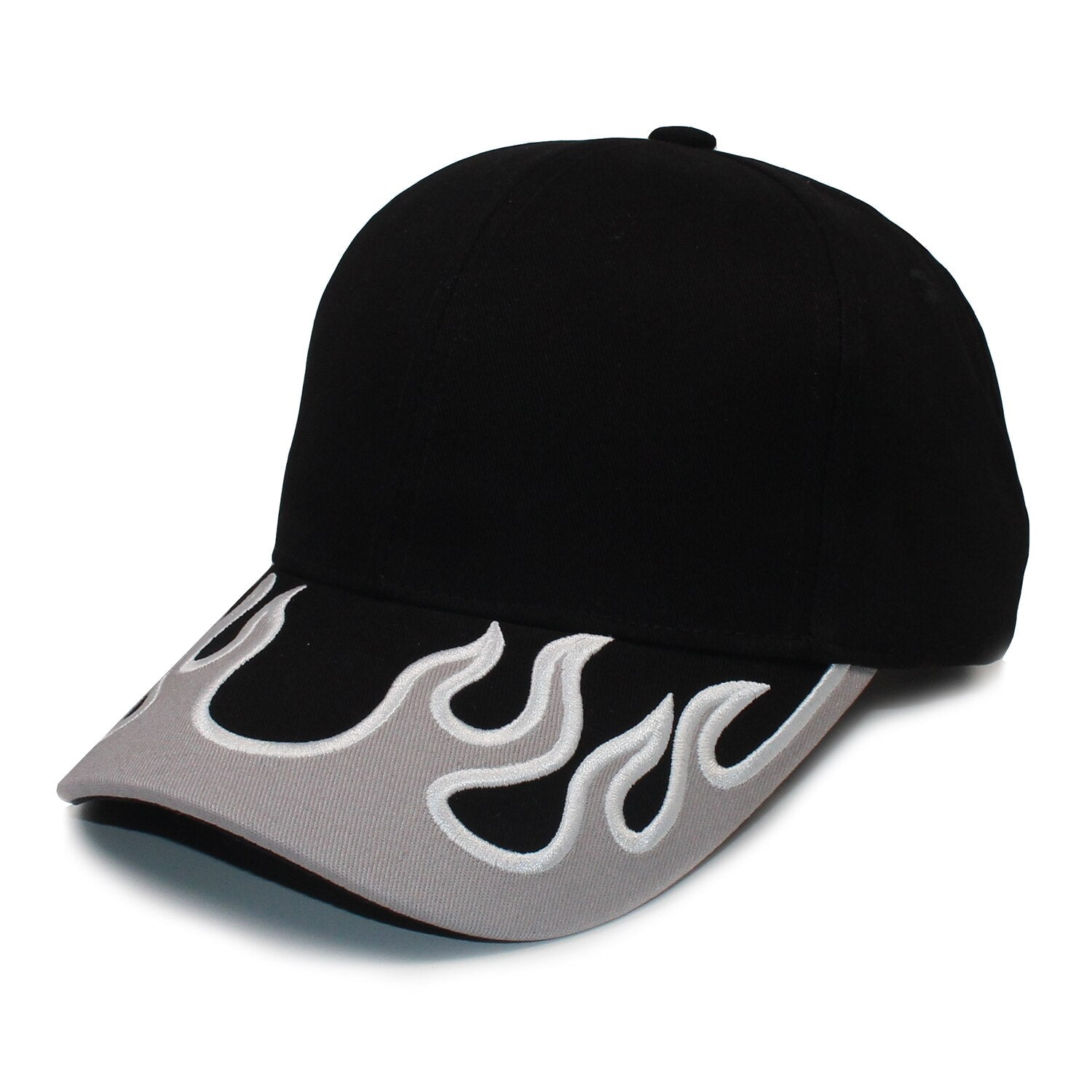 Flame Print Cap