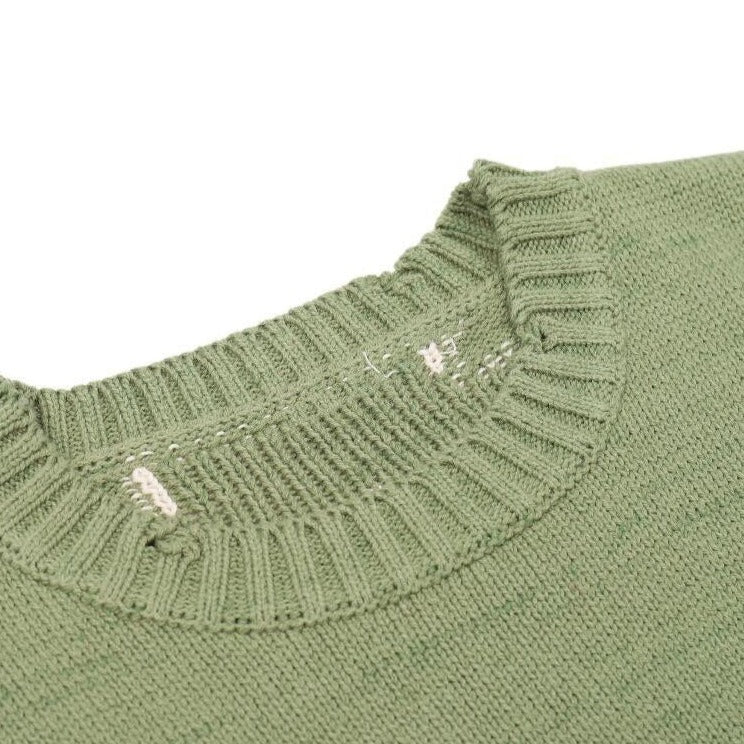 Green Skeleton Sweater