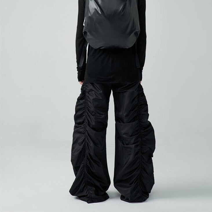 Wide-Leg Cargo Pants