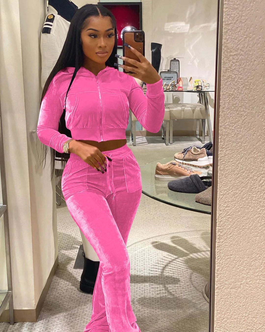 Y2K Pink Tracksuit