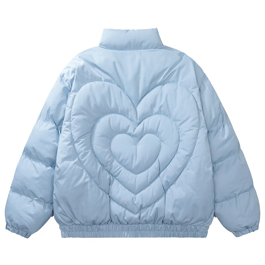 Drip Art Puffer Jacket