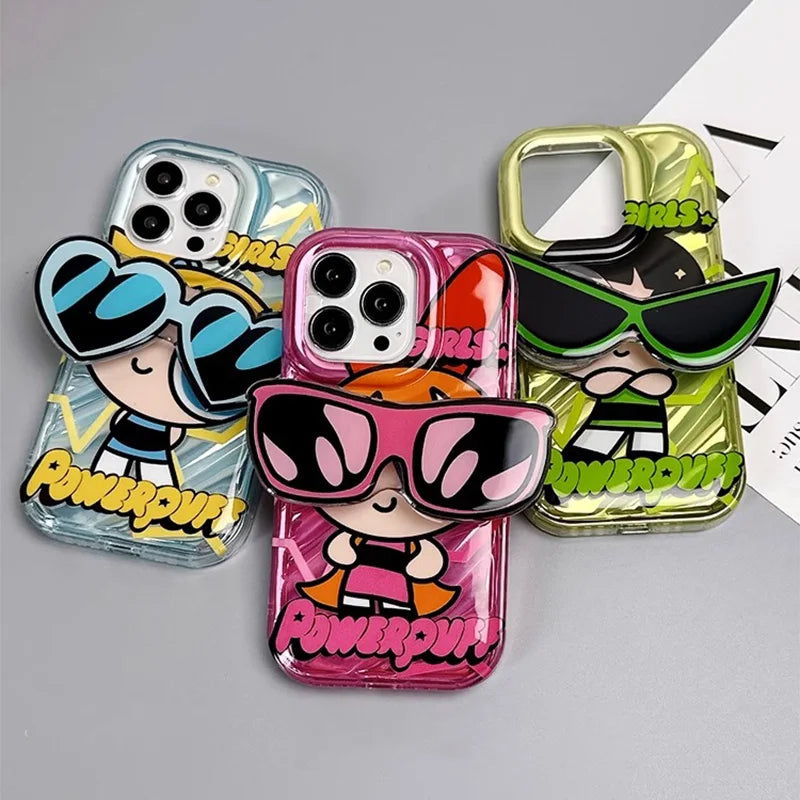 Y2K Powerpuff Girls iPhone Case