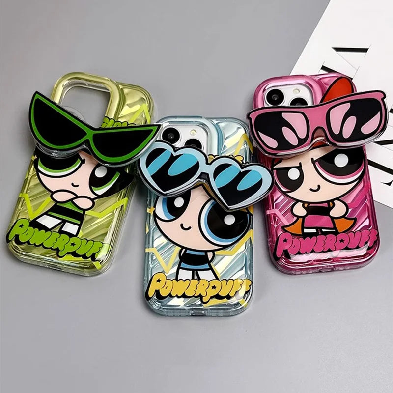 Y2K Powerpuff Girls iPhone Case