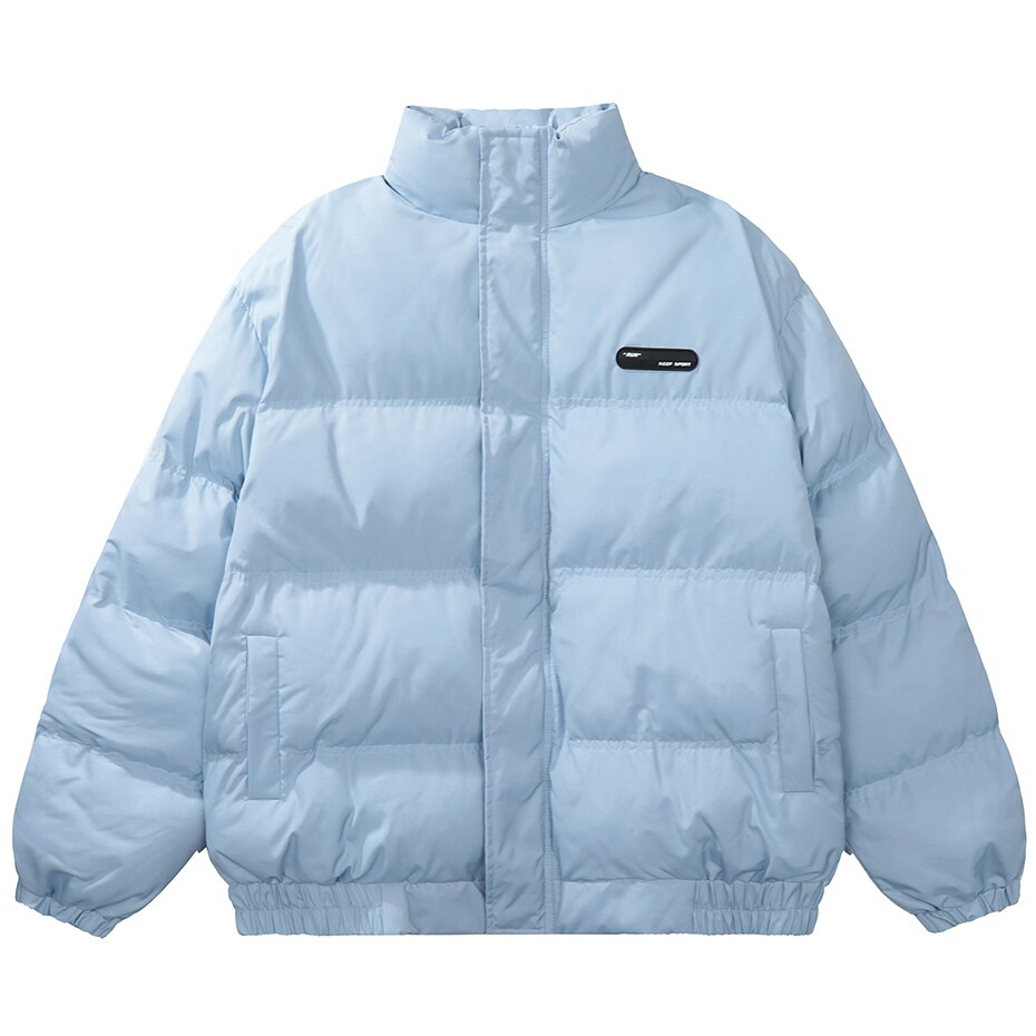 Drip Art Puffer Jacket