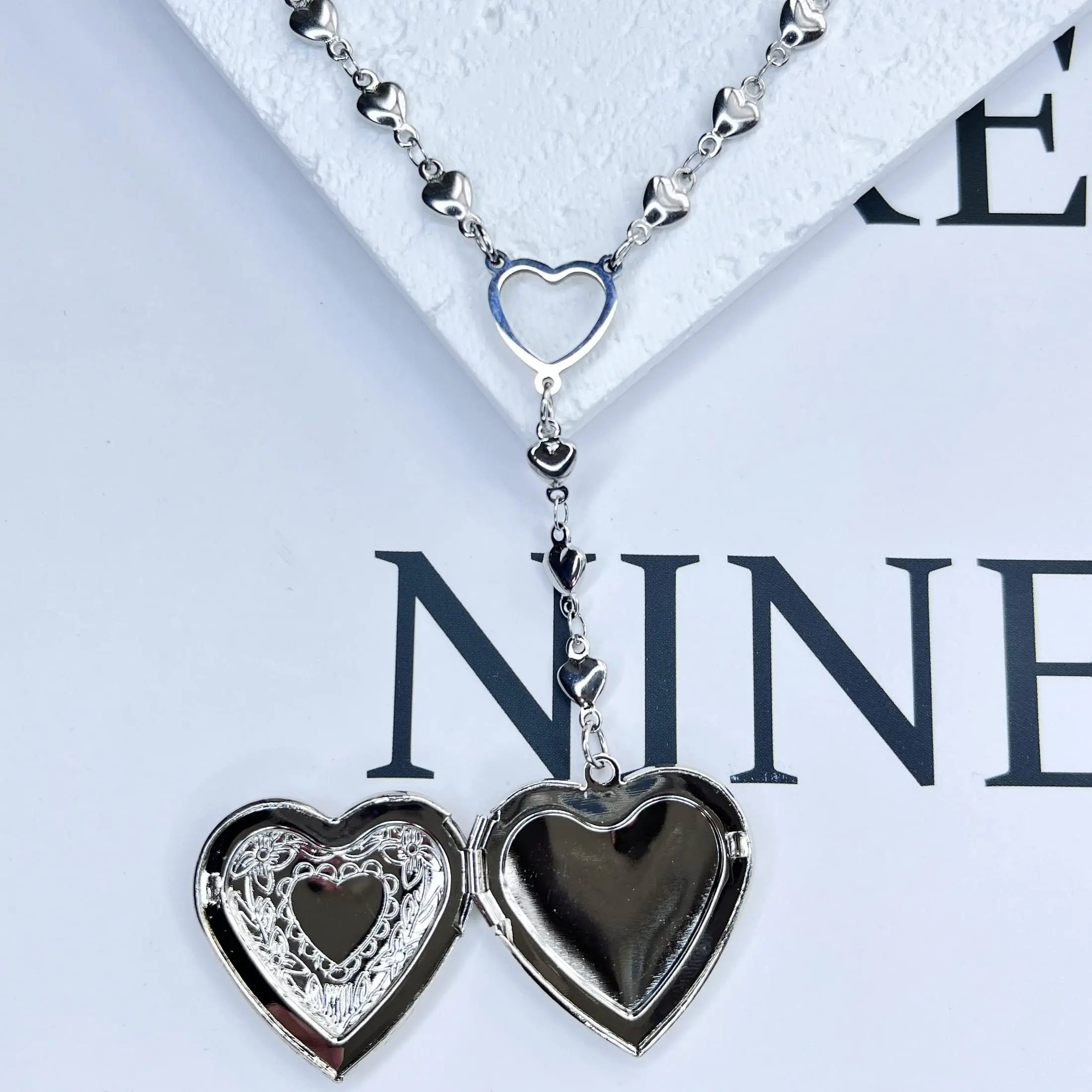 Y2K Heart Necklace