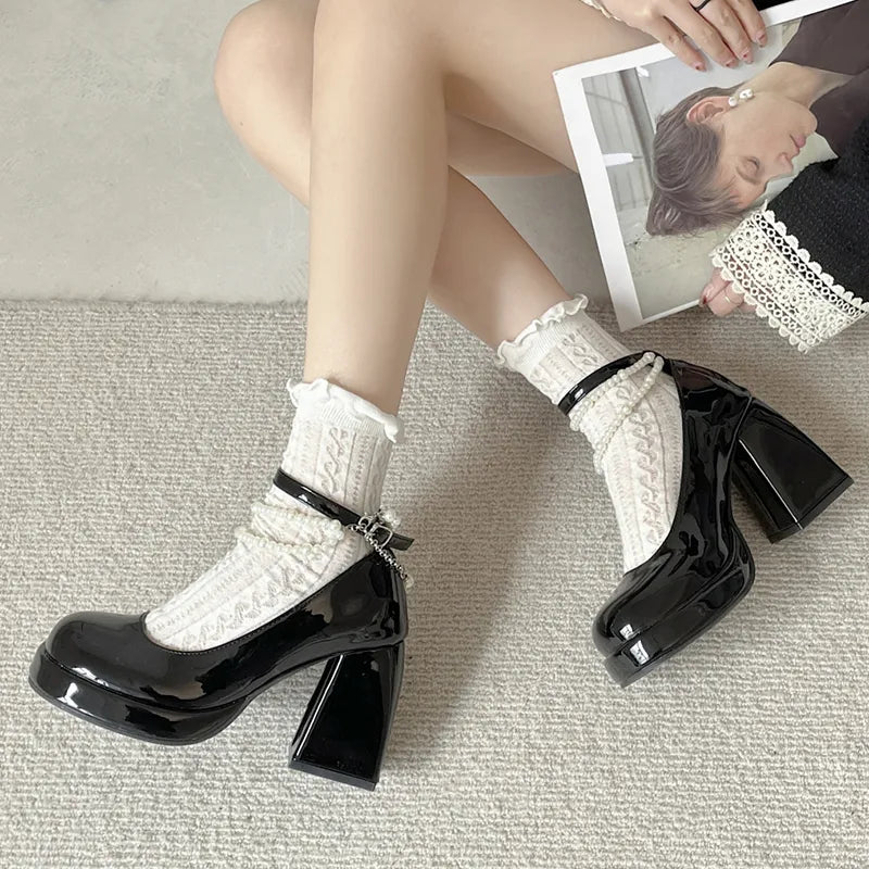 Y2K Chunky Platform Heels