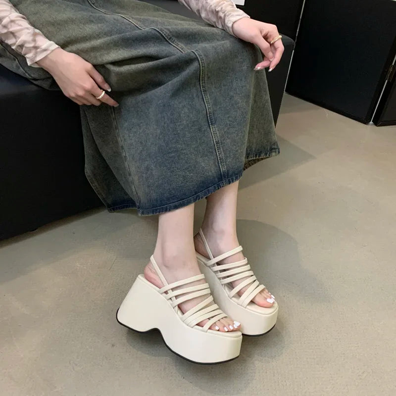 Y2K Platform Sandals