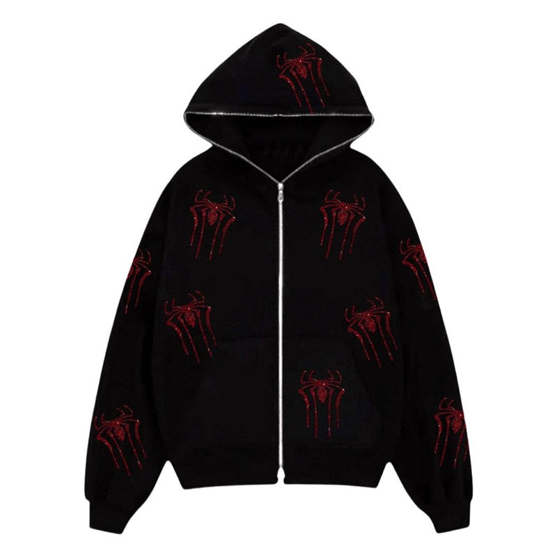 Spiderman Full Zip Hoodie