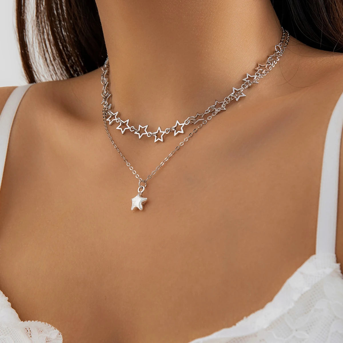 Star Necklace Y2K