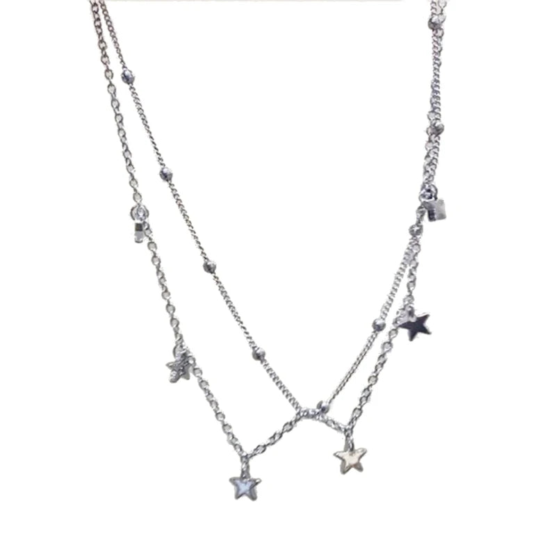 Y2K Star Necklace