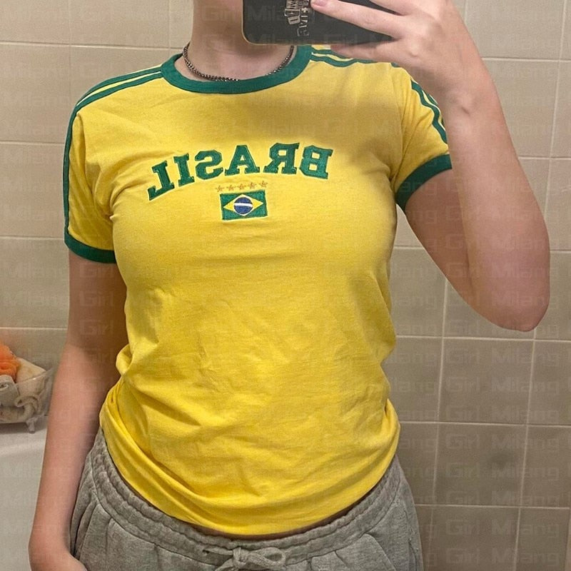 Tシャツブラジルファム